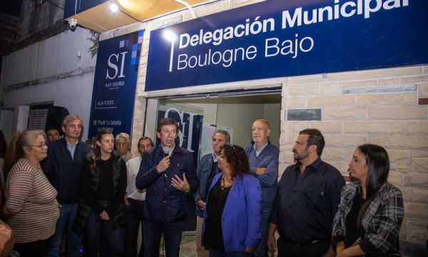 INAUGURACIÓN DE NUEVA DELEGACIÓN MUNICIPAL EN BAJO BOULOGNE